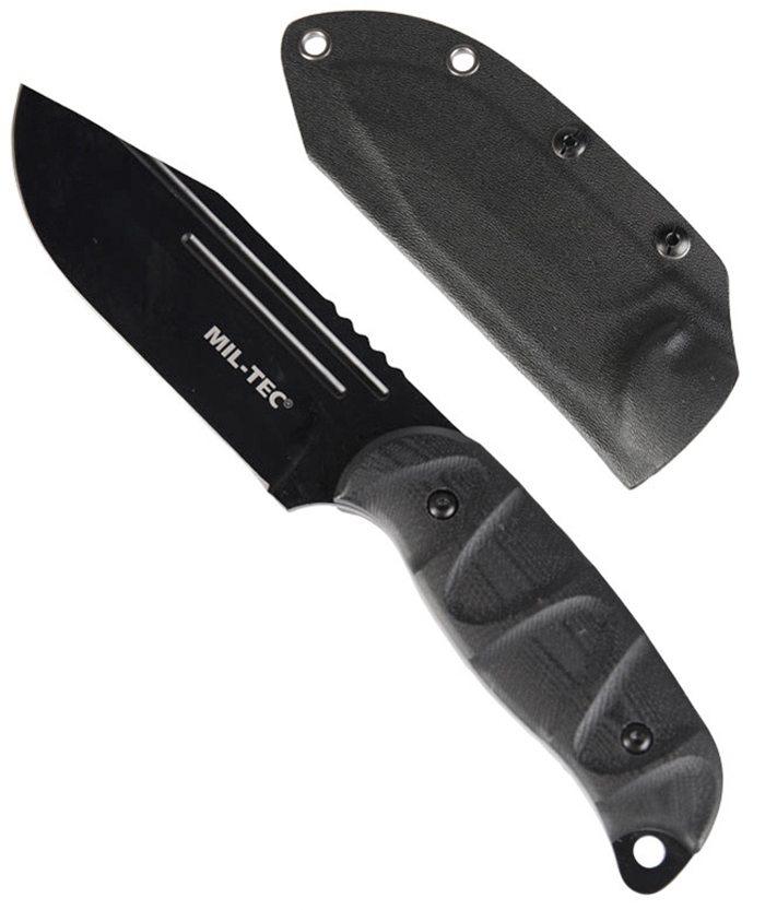 Mil-Tec Kampfmesser G10 mit Kydex Scheide